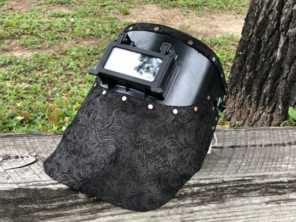 Black Floral Suede [OL-BKT102]