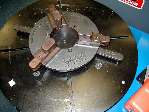 WPG-250 Self Centering Chuck Bolt Down - Gripper Welding Chuck [GWC004212]