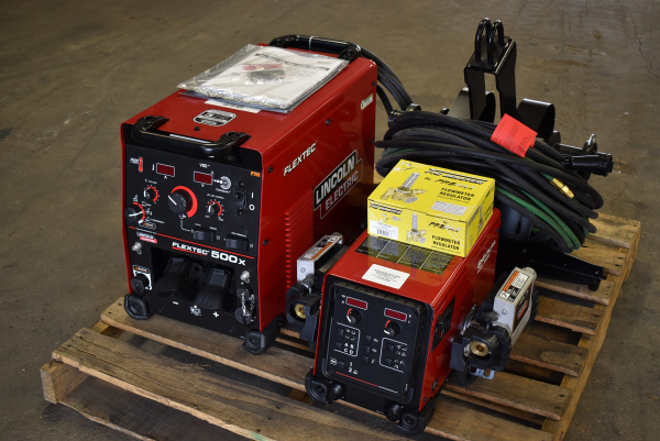 Lincoln FlexTec 500X with Dual Feeder [LWM050522-1]