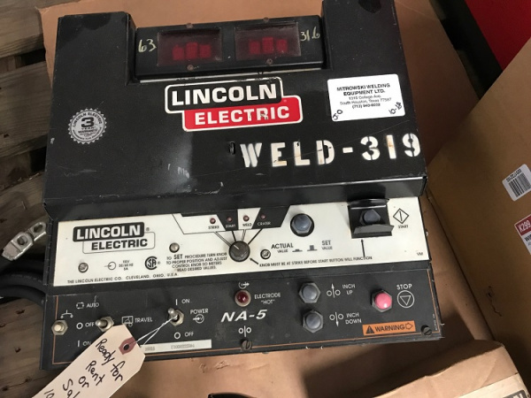 Lincoln Welding Equipment | Used Lincoln NA-5 Control