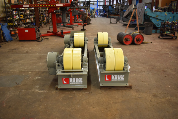 New Koike Ransome 60-Ton Turning Rolls