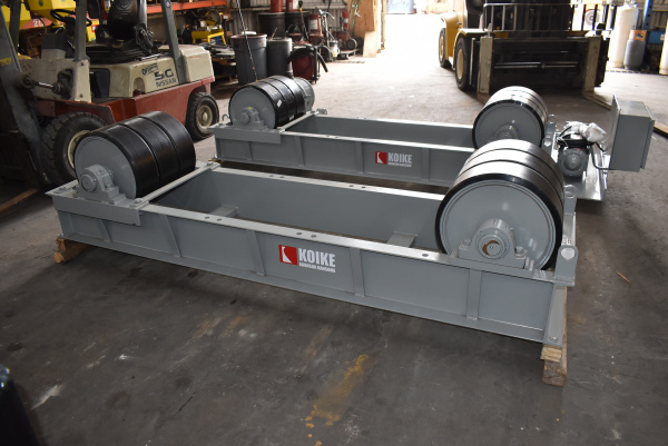 New Koike Ransome 90-Ton Turning Roll Set