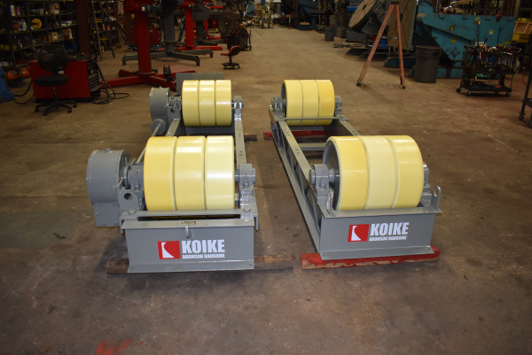 New Koike Ransome 90-Ton Turning Roll Set