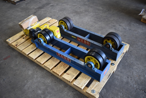 Webb 3-Ton Used Turning Rolls [TTR071520-2]
