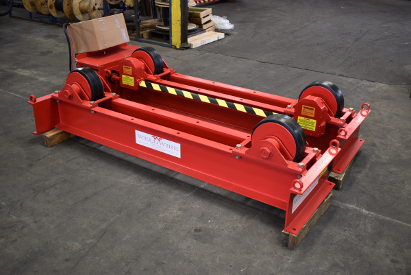 New WeldWire Co. 10-Ton Turning Roll Set