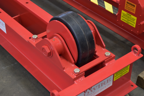New WeldWire Co. 10-Ton Turning Roll Set