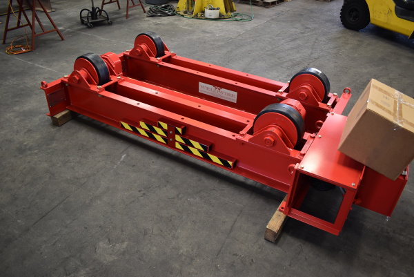 New WeldWire Co. 10-Ton Turning Roll Set