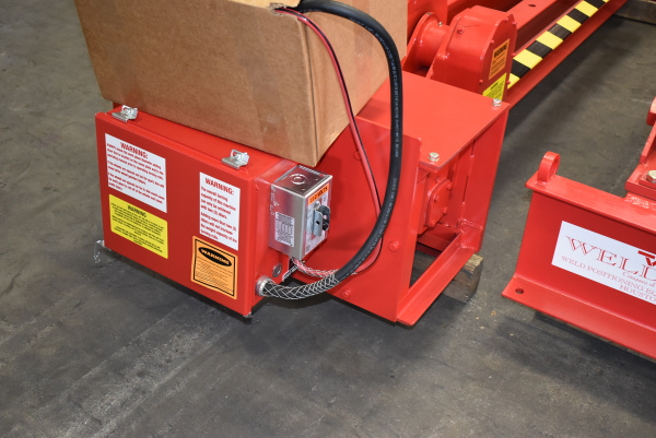 New WeldWire Co. 10-Ton Turning Roll Set