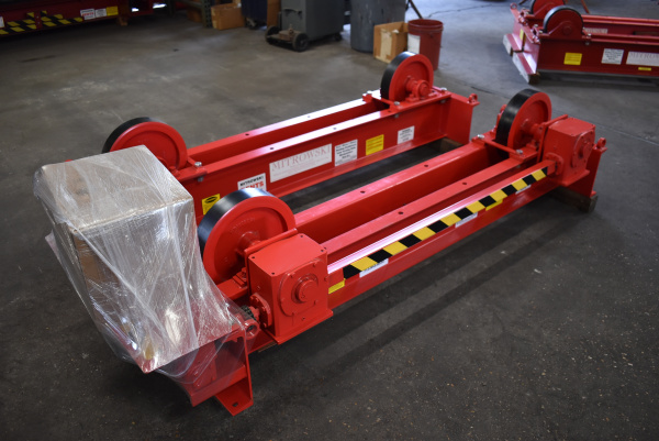 New WeldWire Co. 5-Ton Turning Roll Set