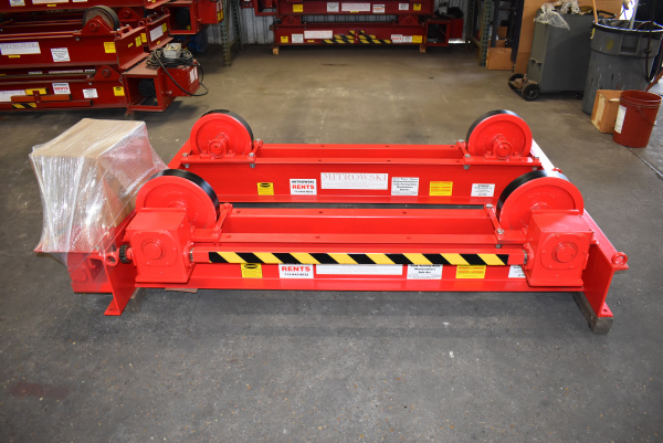 New WeldWire Co. 5-Ton Turning Roll Set