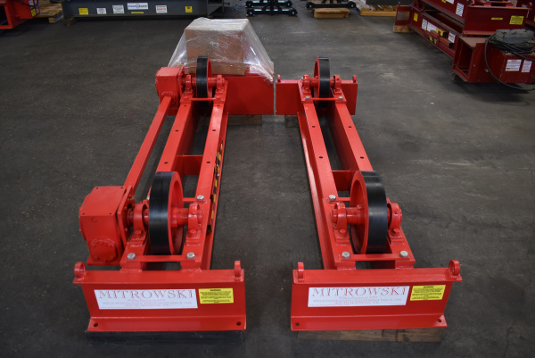 New WeldWire Co. 5-Ton Turning Roll Set