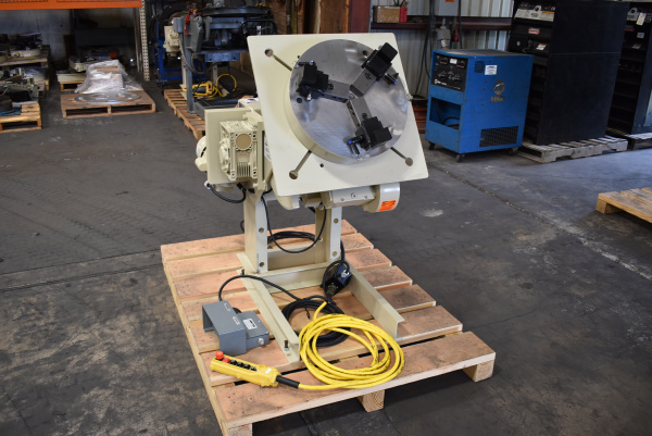 New Pandjiris 15-4 AB Welding Positioner with TJ-20 Gripper Chuck