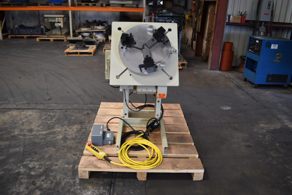 New Pandjiris 15-4 AB Welding Positioner with TJ-20 Gripper Chuck