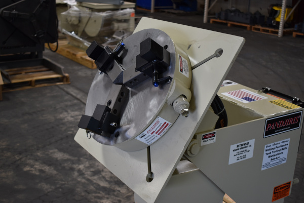 New Pandjiris 15-4 AB Welding Positioner with TJ-20 Gripper Chuck