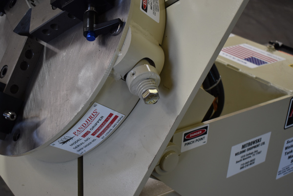 New Pandjiris 15-4 AB Welding Positioner with TJ-20 Gripper Chuck