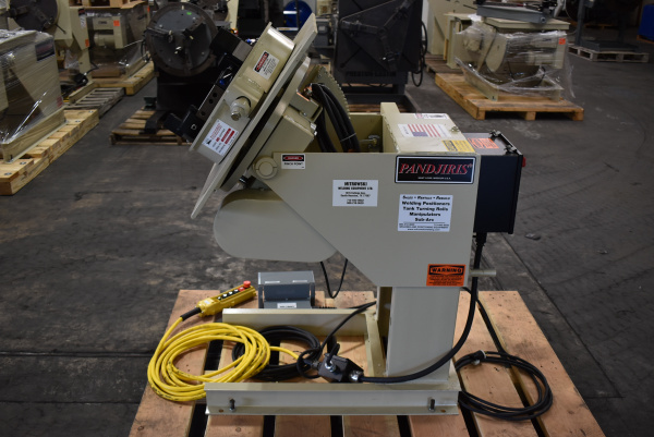 New Pandjiris 15-4 AB Welding Positioner with TJ-20 Gripper Chuck