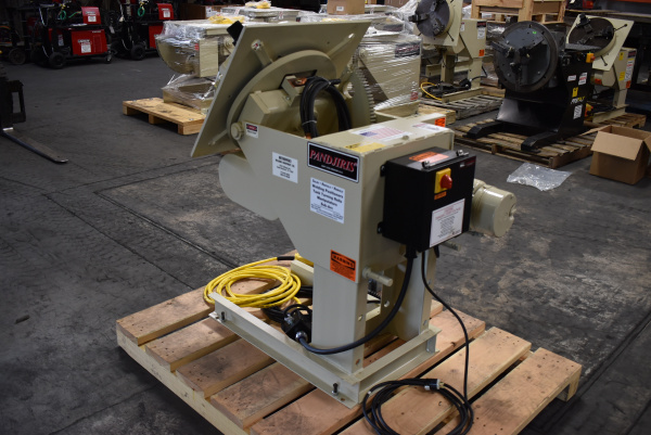 New Pandjiris 15-4 AB Welding Positioner with TJ-20 Gripper Chuck