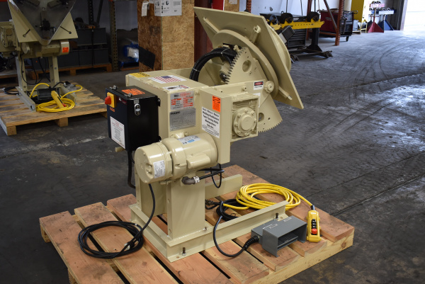 New Pandjiris 15-4 AB Welding Positioner with TJ-20 Gripper Chuck