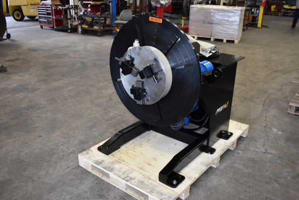 New Profax WP2000-4 Welding Positioner with TJ-20 Gripper Chuck