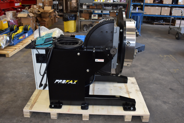 New Profax WP2000-4 Welding Positioner with WPC-25 Chuck