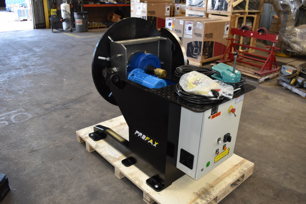 New Profax WP2000-4 Welding Positioner with WPC-25 Chuck