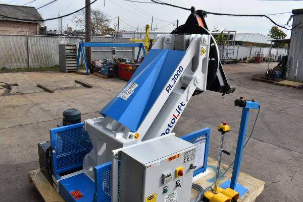 New Sideros 4,400lb 3-Axis Welding Positioner - Rear View