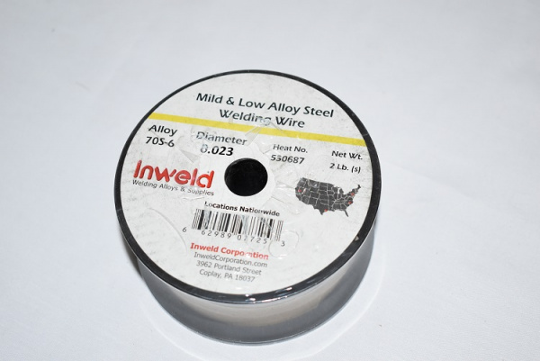 InWeld Mild & Low Alloy Steel Welding Wire - .023 - 2LB [MW01]