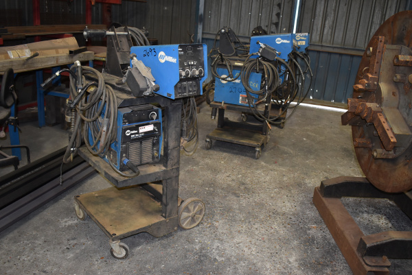 Miller XMT-304 with Dual Wire Feeders - Used [MWM121121-2]