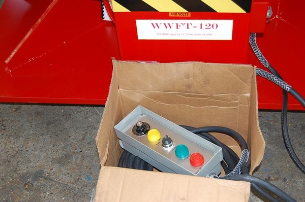 Weldwire Floor Turntable: Controller