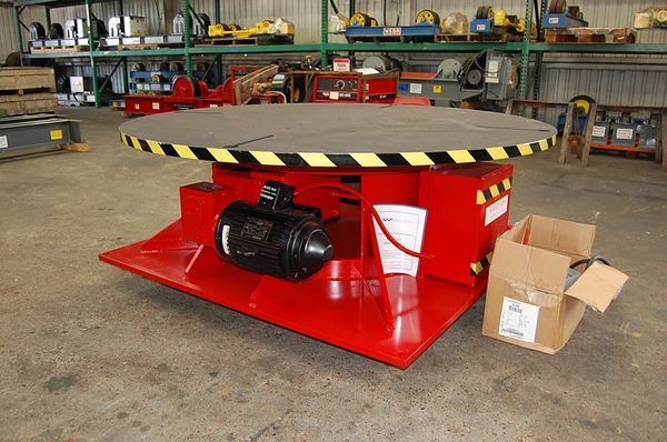 Weldwire Floor Turntable: Side