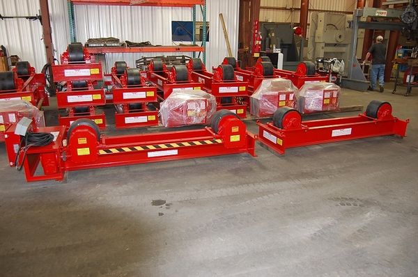 Weldwire Tank Turning Rolls - New | Capacity: 60,000 Pounds