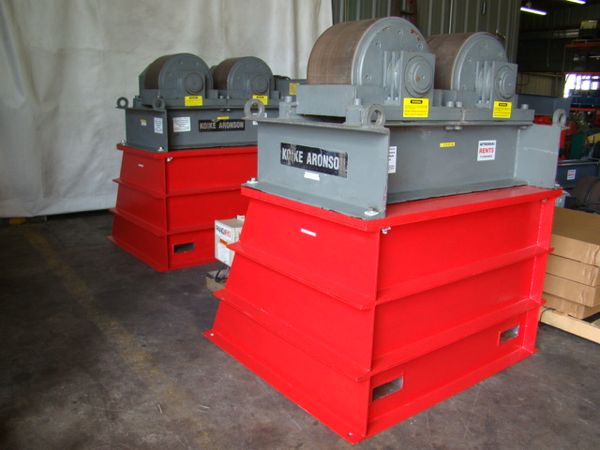 Aronson Micarta Turbine Rotor Turning Rolls [TTR005046]