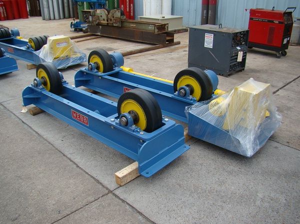 Webb Tank Turning Rolls T18 - New | Capacity: 20,000 Pounds