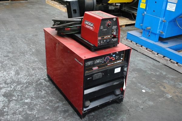 600 amp Lincoln Electric DC-600 Multi-Process Welder with LF74 [WM009231-112]