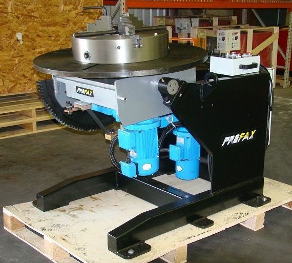 Profax Profax WP20004 w/20" Chuck Welding Positioner New