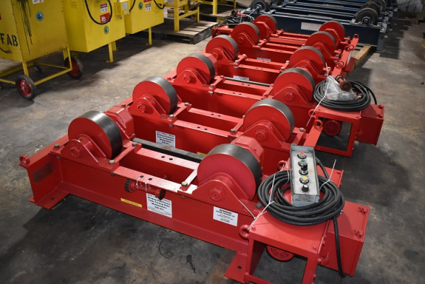 WeldWire 10-Ton Steel Wheel Turning Rolls - Used [TTR081021-1]