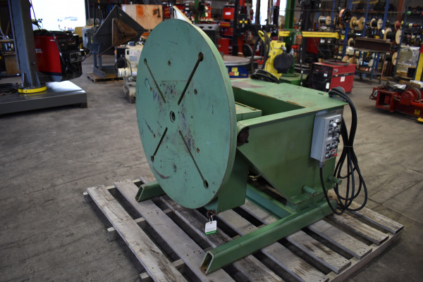 Used Pandjiris 3,000lb Welding Positioner - Reverse View