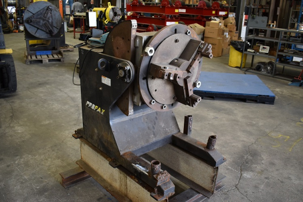 Profax 1,000lb Welding positioner with chuck - Used [WP071321-3]
