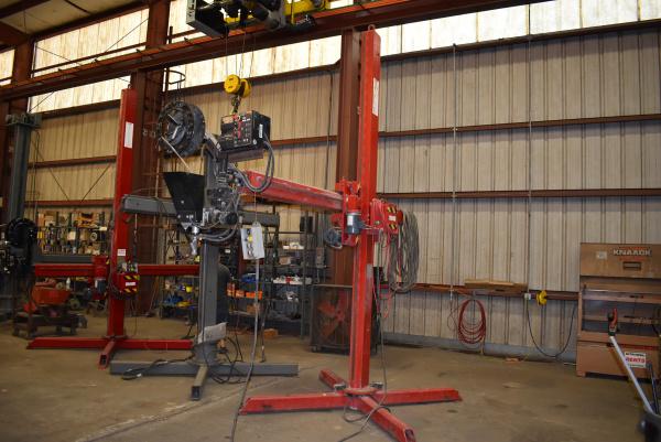 WeldWire Co. 10x10 Manipulator with Lincoln Subarc – Used