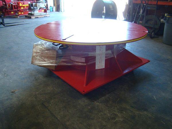 Weldwire Welding Floor Turn Table: Side