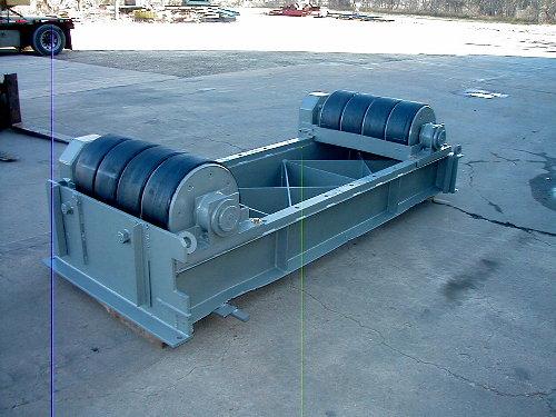 Aronson Idler Roll Rubber, Tank Turning Rolls | Capacity: 200,000 Pounds