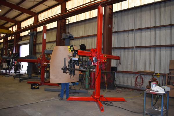 Weldwire 10x10 Manipulator with Circle Cutting Machine