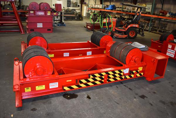 Used WeldWire 120-Ton Vessel Turning Rolls