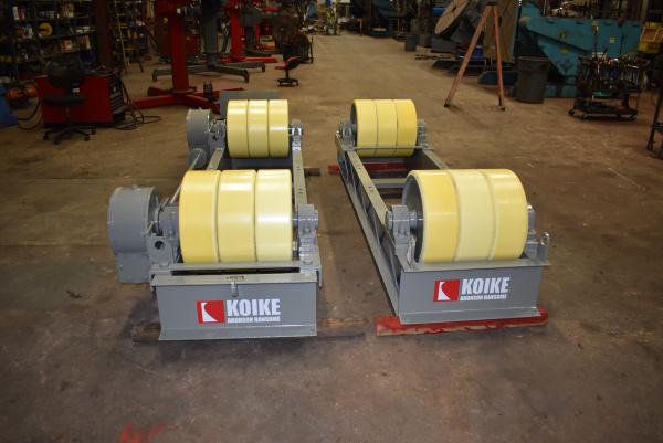 New Koike Ransome 90-Ton Turning Roll Set