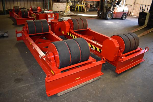 Used WeldWire 120-Ton Vessel Turning Rolls
