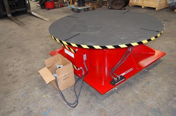 Weldwire Floor Turntable, Used | Capacity: 120,000 Pounds