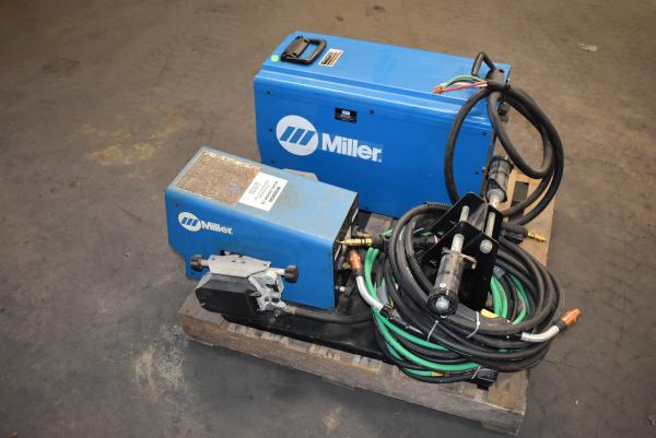 Used Miller XMT450 with D74D Wire Feeder PackageUsed Miller XMT450 with D74D Wire Feeder Package