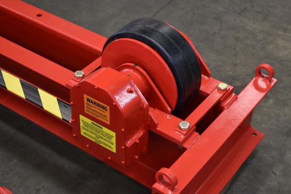 New WeldWire Co. 10-Ton Turning Roll Set