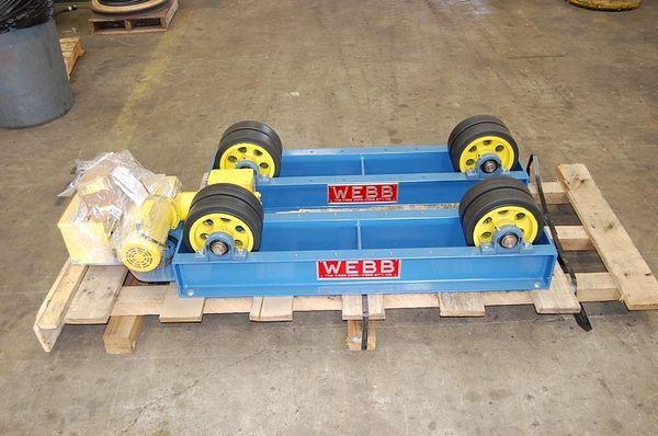 Webb T6 Turning Rolls - New | Capacity: 6,000 Pounds