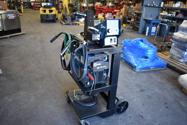 New Miller XMT350 with S-74 Wire Feeder Package